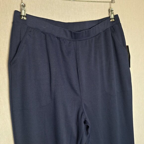 NWT Woman Within Soft Straight Elastic Waist Pockets Size 22 Tall Athleisure Lou - Picture 7 of 8